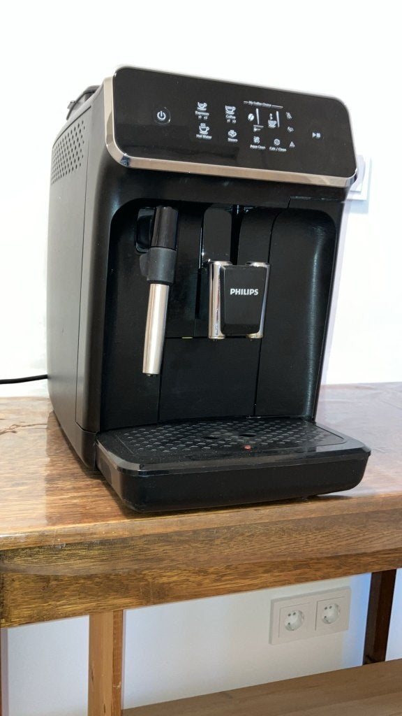 Philips espressomachine EP2220/10, Stoompijpje, Gebruikt, Espresso apparaat, 1 kopje