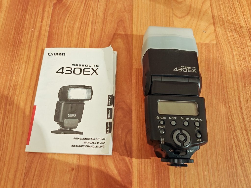 Canon Speedlite 430EX te koop, Audio, Tv en Foto, Fotografie | Flitsers, Canon, Canon, Externe flitser, Ophalen of Verzenden
