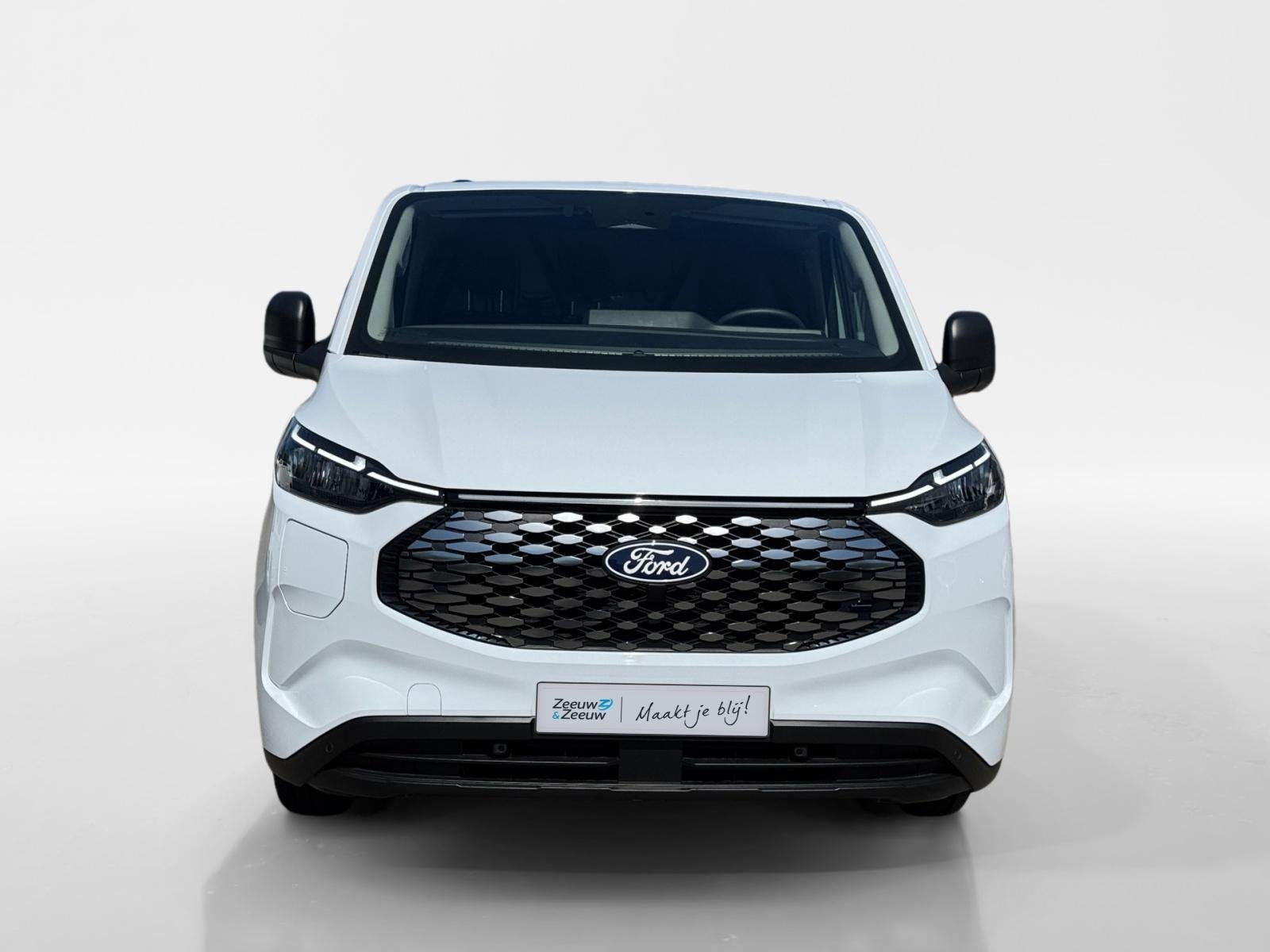 Ford E-Transit Custom 320 L1H1 Trend 71 kWh | Uit Voorraad L, Automaat, Gebruikt, Zwart, 71 kWh