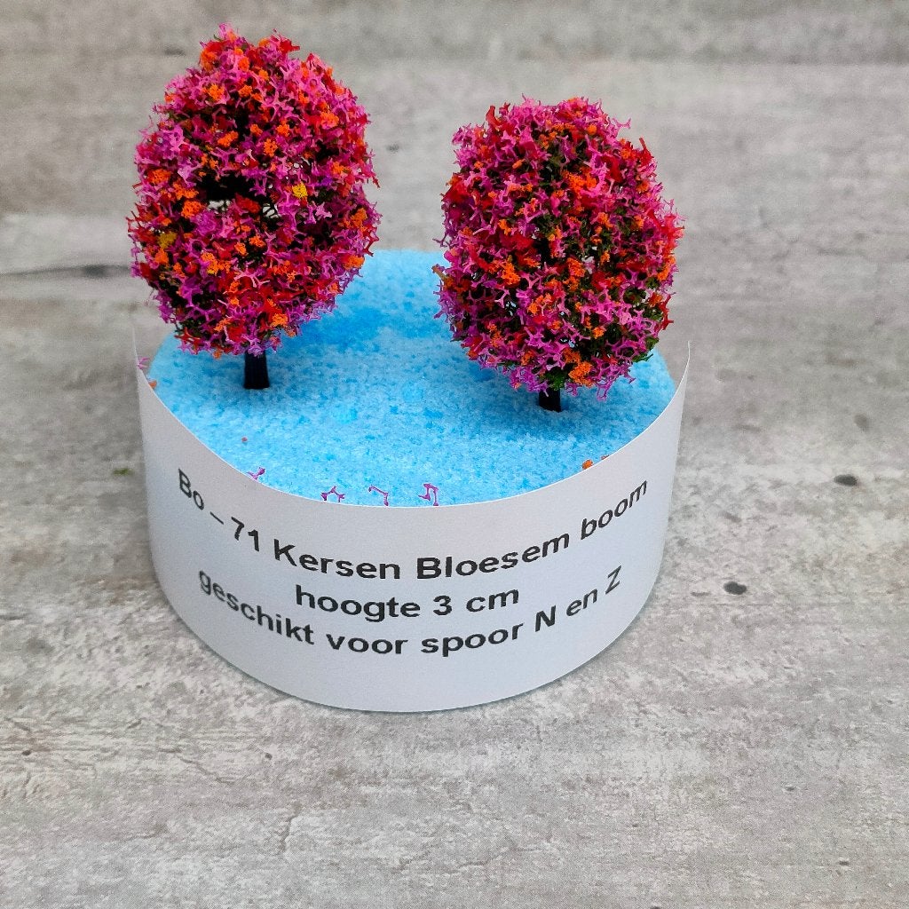 modeltrein Bo – 70 Japanse bloemsem 5 cm, Hobby en Vrije tijd, Overige merken, Gelijkstroom, Natuur, Nieuw
