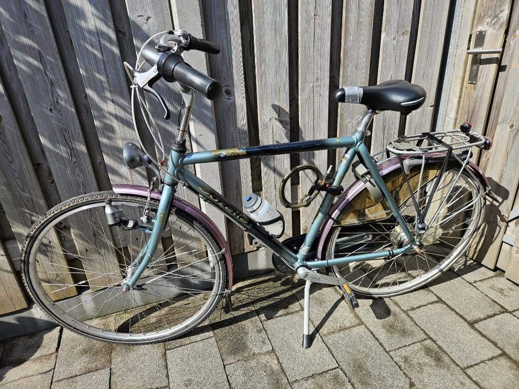 Herenfiets Gazelle Orange city hybride, Ophalen, Gebruikt, Versnellingen, 57 tot 61 cm