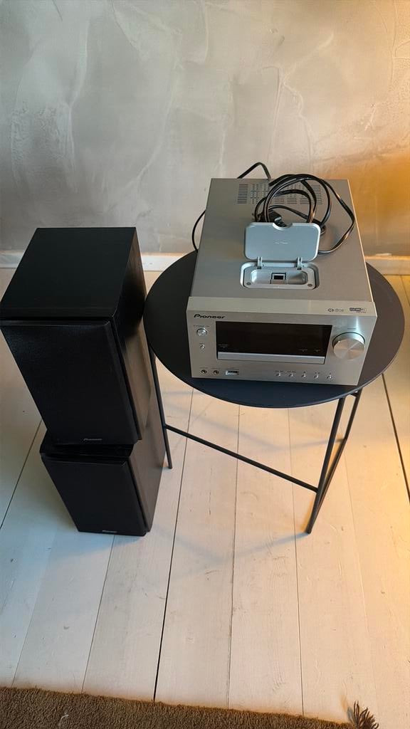 PIONEER audio set met 2 boxen, Ophalen of Verzenden, Zo goed als nieuw, Pioneer