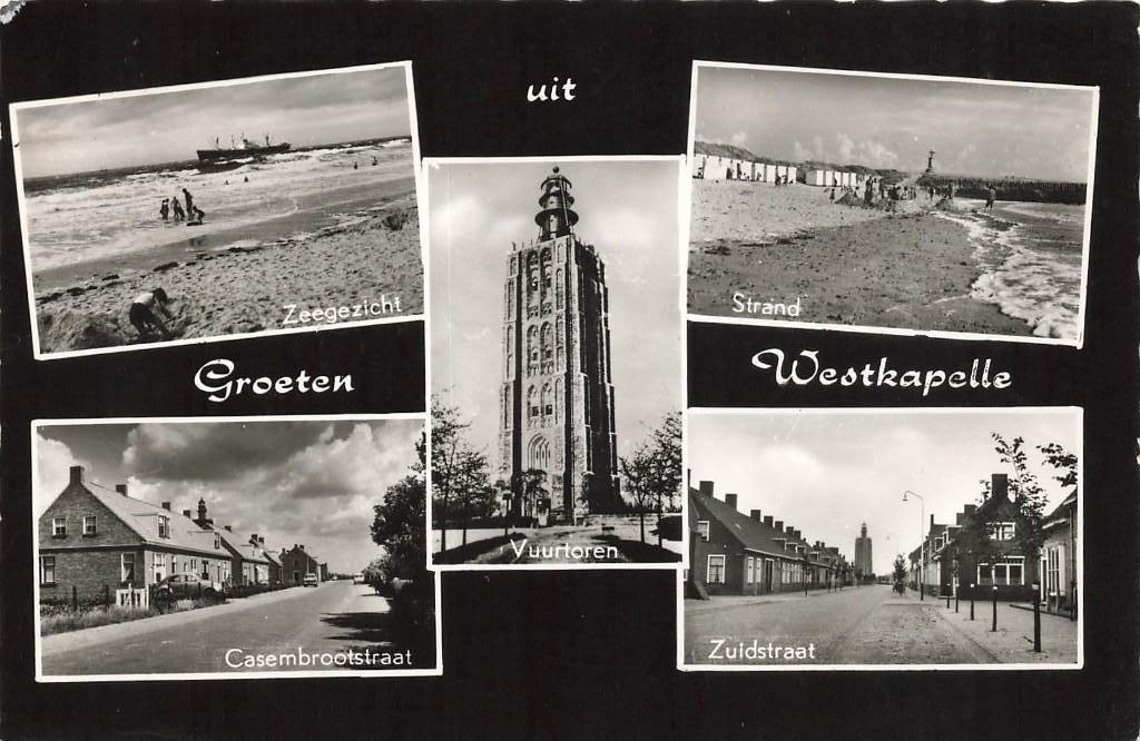 Groeten uit Westkapelle, Ophalen of Verzenden, 1960 tot 1980, Gelopen, Zeeland