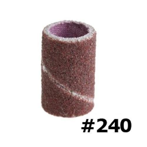 2+1 Gratis - Nagelfrees schuurrolletjes #240 – 25x - Fijn, Bruin, Verzenden, Nieuw, Handen en Nagels