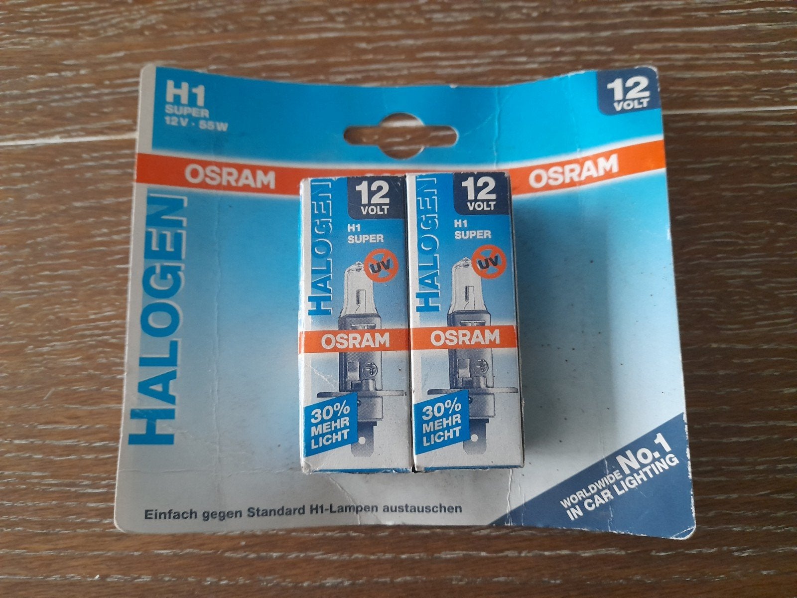 te koop 2x H1 Nieuwe Autolampen vakantie tip reserve, Ophalen, Nieuw