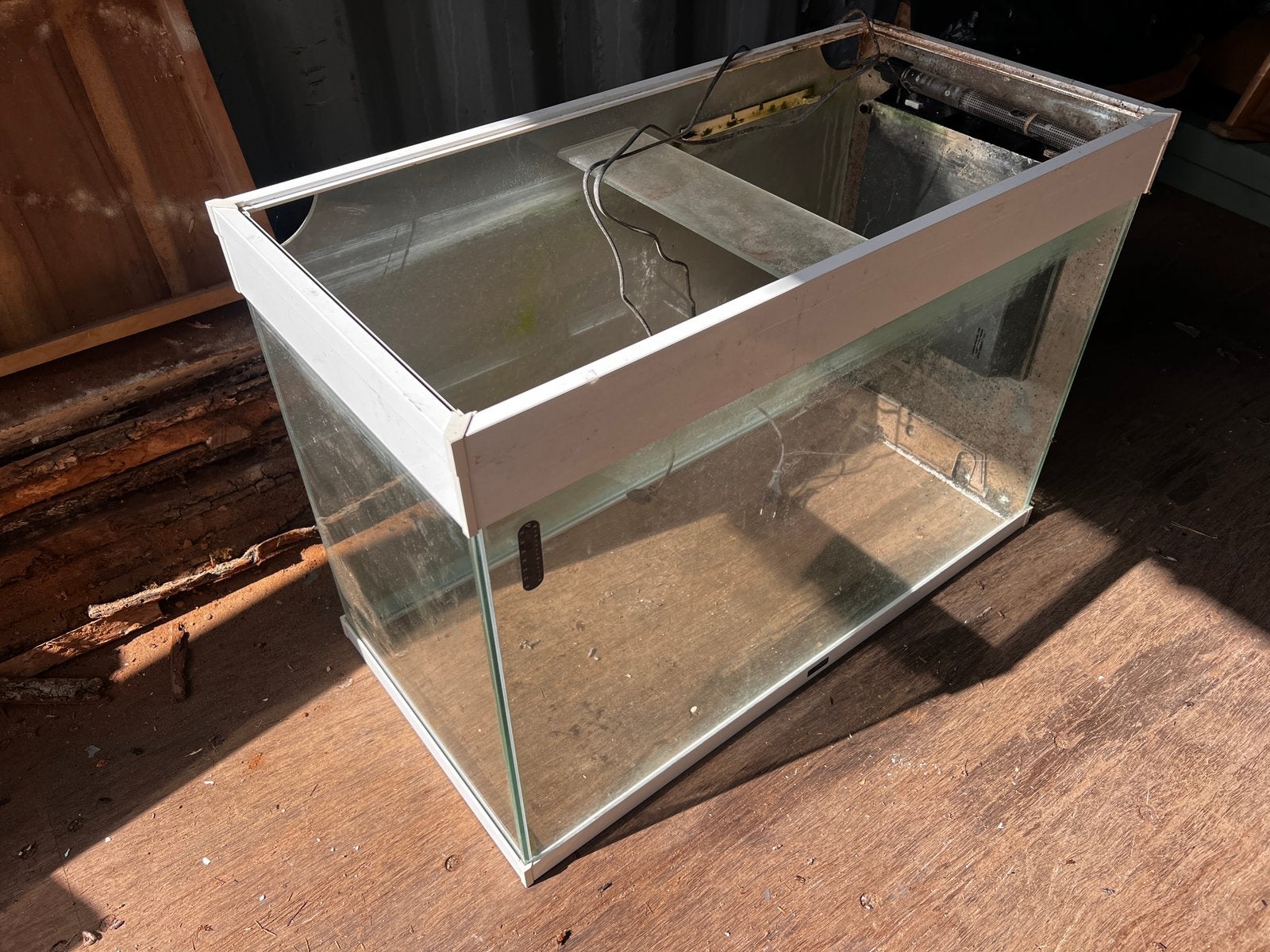 Aquarium 80x40x55cm, Dieren en Toebehoren, Ophalen, Gebruikt, Leeg aquarium