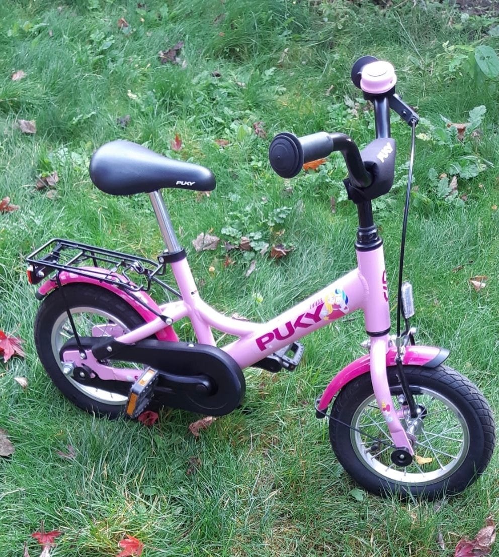 Roze Puky kinderfiets - 12 inch (heel goede staat), Fietsen en Brommers, Fietsen | Kinderfietsjes, Ophalen, Zo goed als nieuw