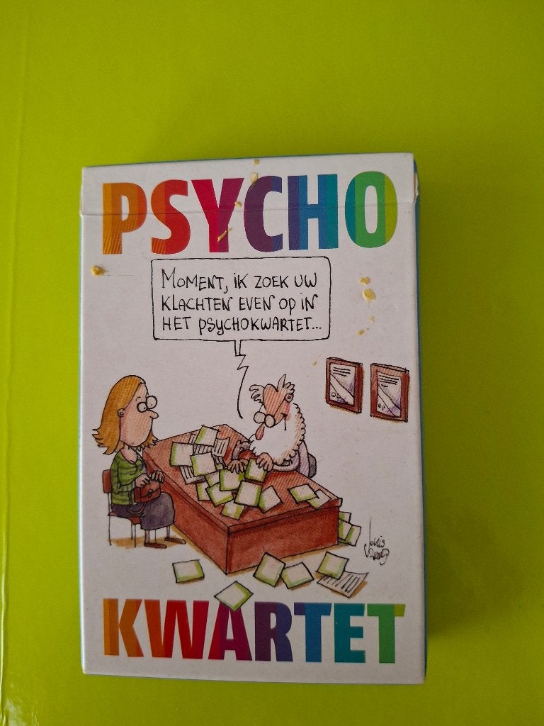 Psycho Kwartet, Ophalen of Verzenden, Zo goed als nieuw, Ontwikkelingspsychologie