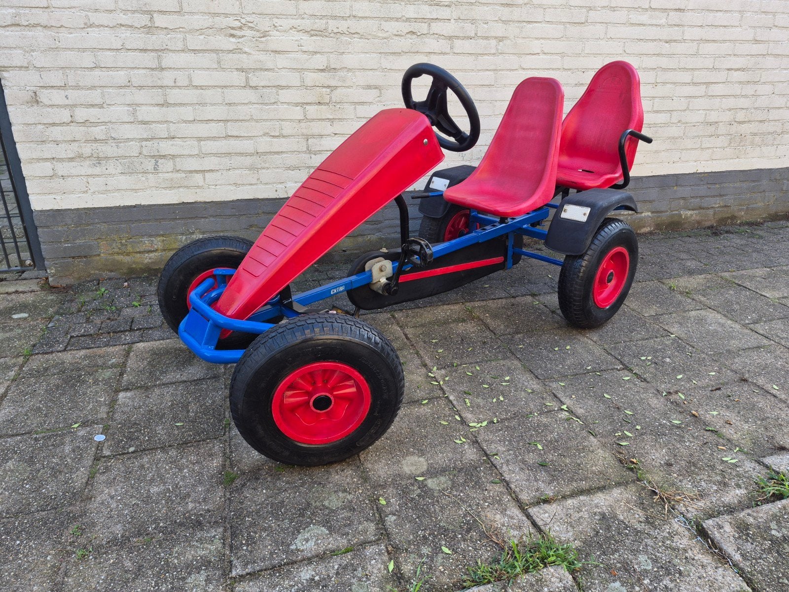 Zeer nette Berg skelter met duo zit en vrijloop!, Ophalen, Zo goed als nieuw, Berg, Vrijloopautomaat