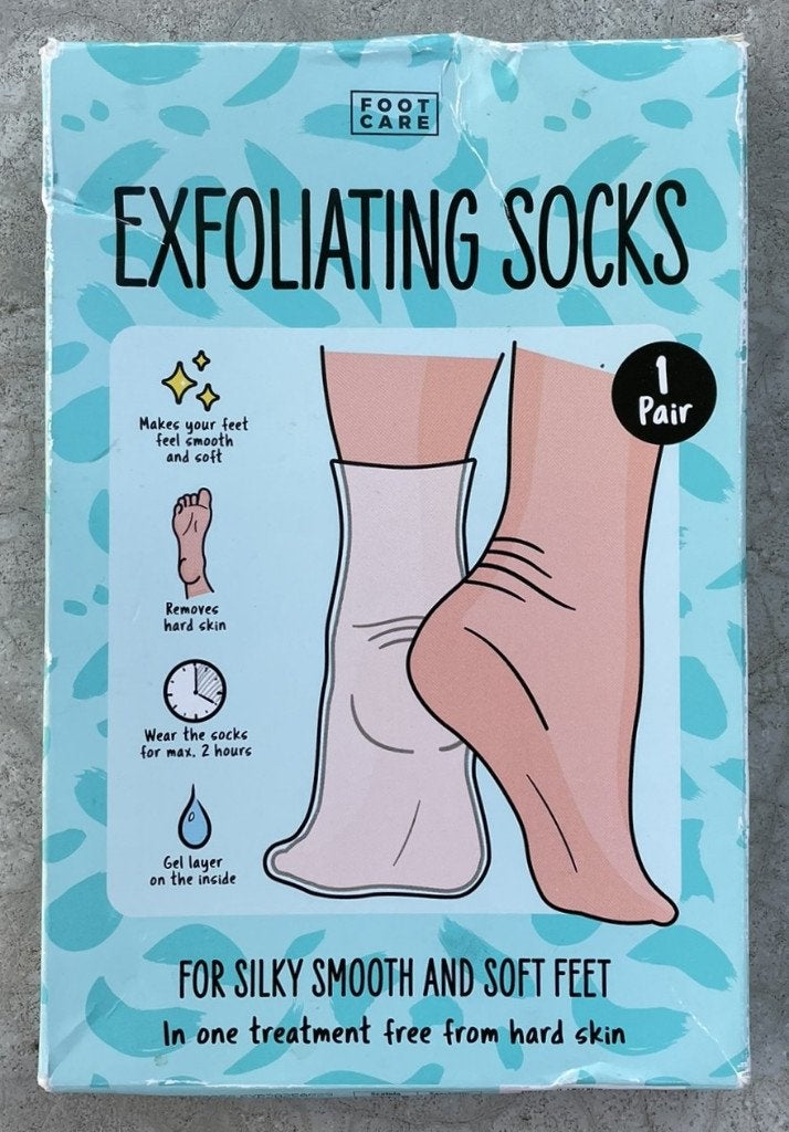 Foot Care - Eeltsokken Exfoliating Socks verzorgende sokken, Ophalen of Verzenden, Nieuw