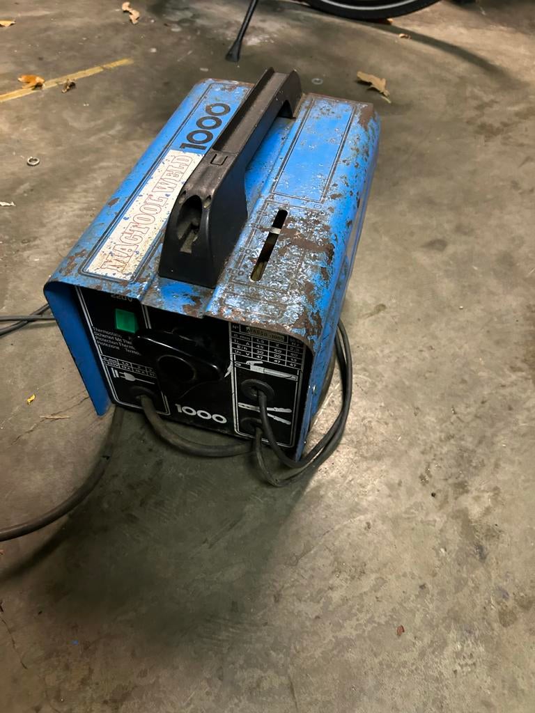 Elektrode las apparaat, Ophalen of Verzenden, Gebruikt, Minder dan 150 ampère, Elektroden