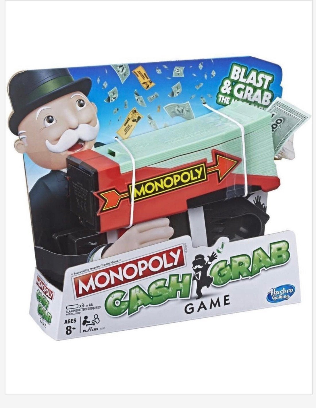 Hasbro Monopoly Geld Graaien, Ophalen of Verzenden, Zo goed als nieuw