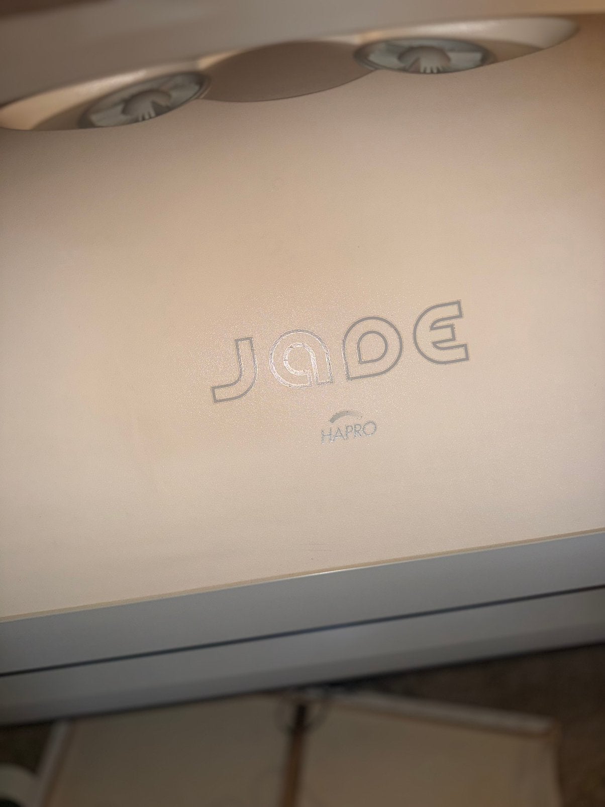 Professionele Hapro JADE Zonnebank, Ophalen of Verzenden, Zo goed als nieuw, Zonnebank dubbelzijdig, 15 lampen of meer