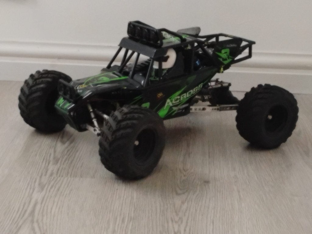 rc auto wltoys 1/12, Elektro, Auto offroad, Ophalen of Verzenden, Zo goed als nieuw