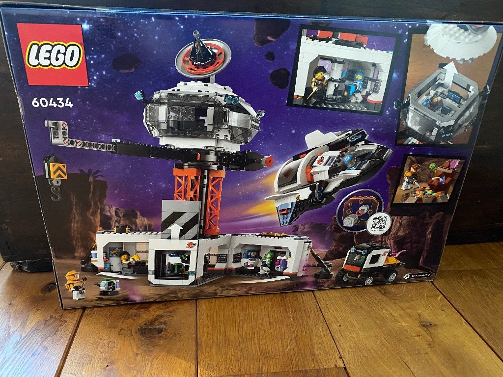 Lego 60434 City  Ruimtebasis en raketlanceringsplatform", Ophalen, City, Lego, Nieuw