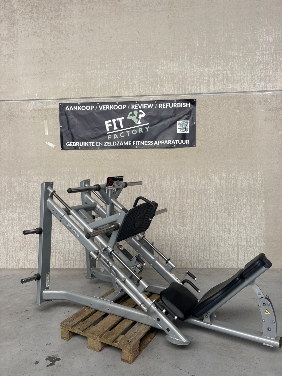 Life Fitness Signature leg press, Ophalen, Zo goed als nieuw, Overige typen