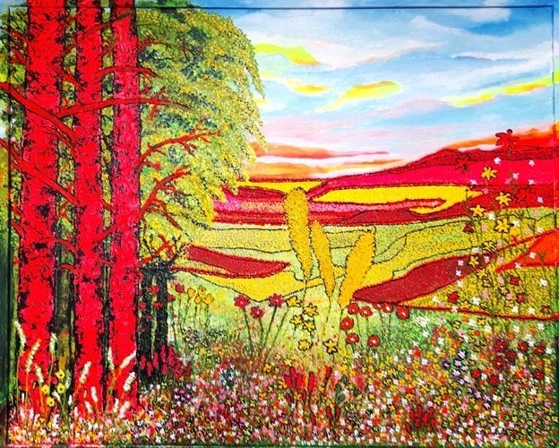 Kunsthandel Gennep - "Painting Memories", Ophalen of Verzenden, Gesigneerd, Acrylverf
