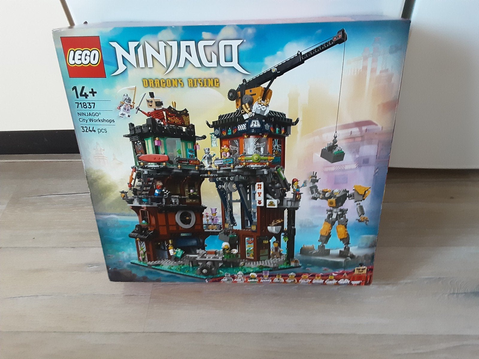 LEGO NR.71837 NINJAGO CITY WERKPLAATSEN, City, Lego, Ophalen of Verzenden, Zo goed als nieuw