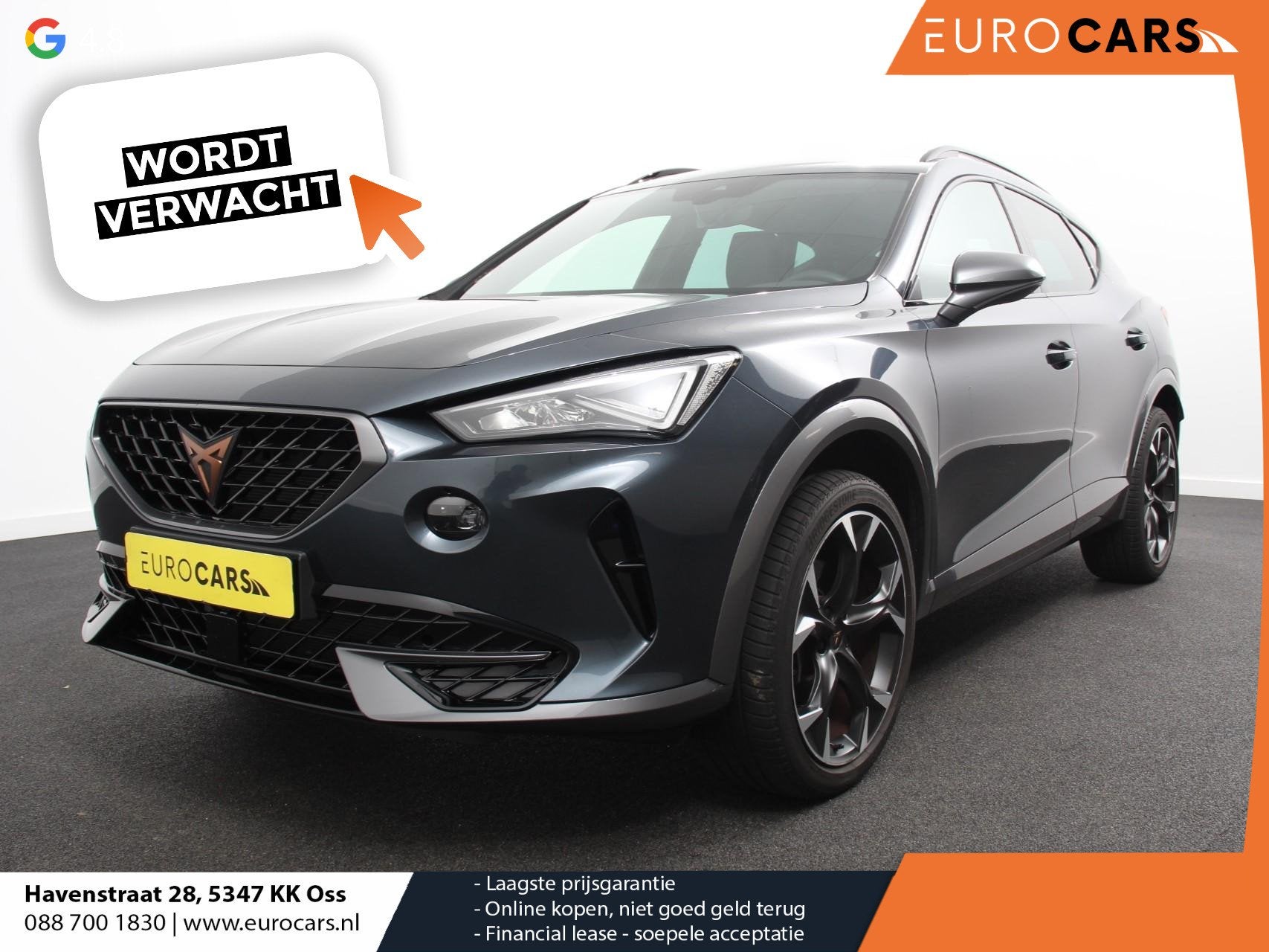 CUPRA Formentor 1.5 TSI High Automaat DEMO! Apple carplay /, Auto's, 15 km/l, 4 cilinders, Leder en Stof, Bedrijf
