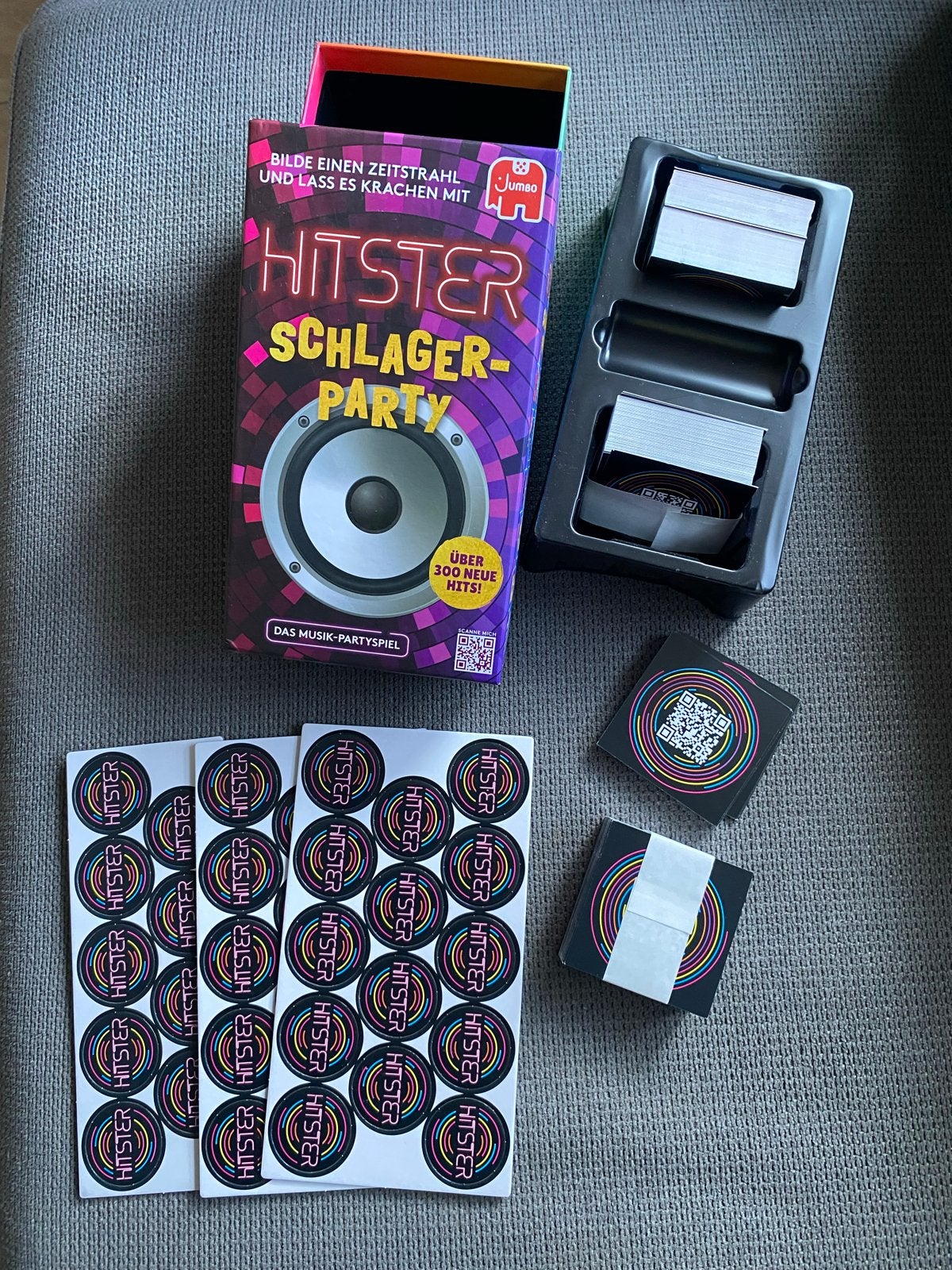Hitster Schlager-Party Muziek Partyspel - nieuw, Ophalen of Verzenden, Nieuw