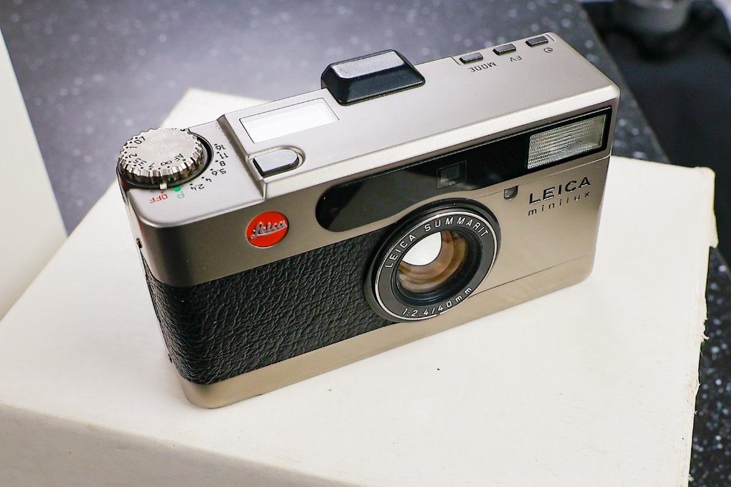 Leica minilux Sumarit 1:2.4 40mm, Ophalen, Zo goed als nieuw, Compact, Leica