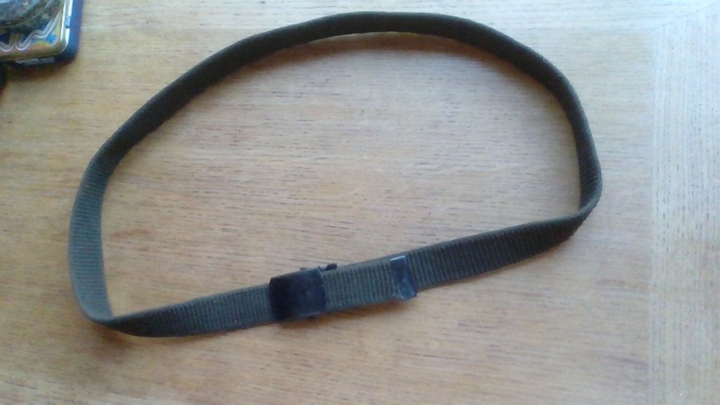 Broekriem militairia, Ophalen of Verzenden, Landmacht, Nederland, Kleding of Schoenen