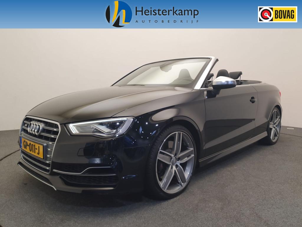 Audi A3 Cabriolet S3 2.0 TFSI 301pk quattro RS-Zetels, Auto's, Automaat, 12 maanden, Gebruikt, Bi-Xenon koplampen