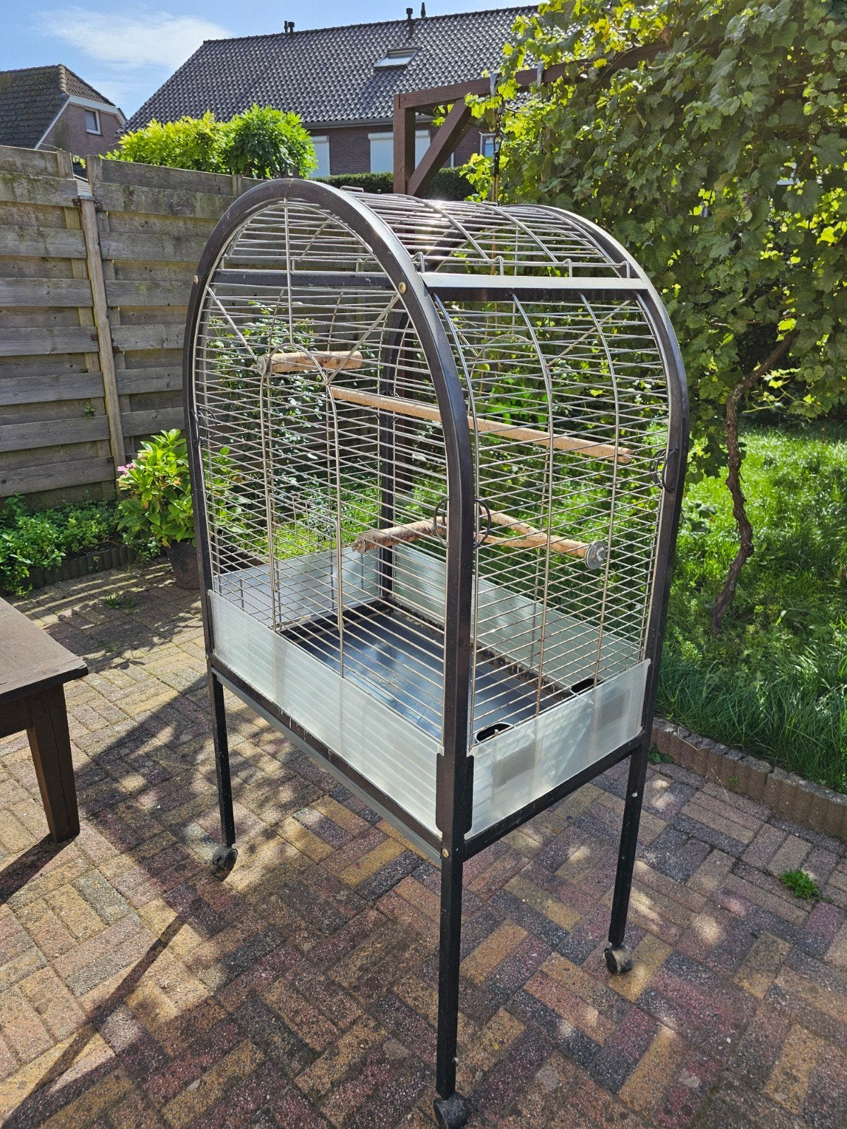 Grote kooi te koop., Dieren en Toebehoren, Ophalen of Verzenden, Zo goed als nieuw, Metaal, Vogelkooi