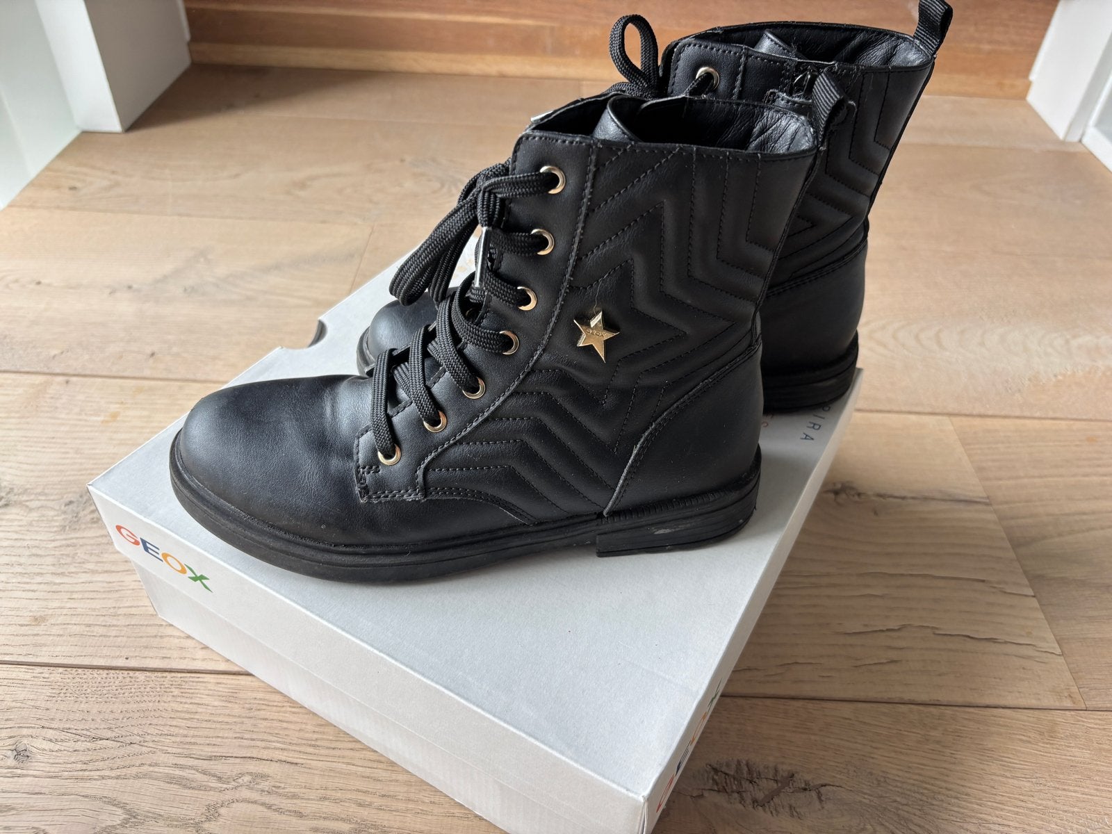 Geox Meisjeslaarzen laarsjes  Maat 33, Gebruikt, Meisje, Schoenen, Ophalen of Verzenden