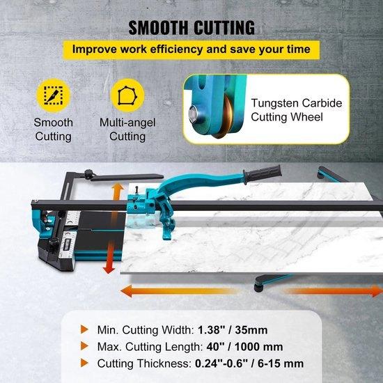 Handmatige Tegelsnijder - Laserpositionering - Single Rail -, Hobby en Vrije tijd, Corvance B.V., Verzenden, Nieuw, Corvancebol@gmail.com