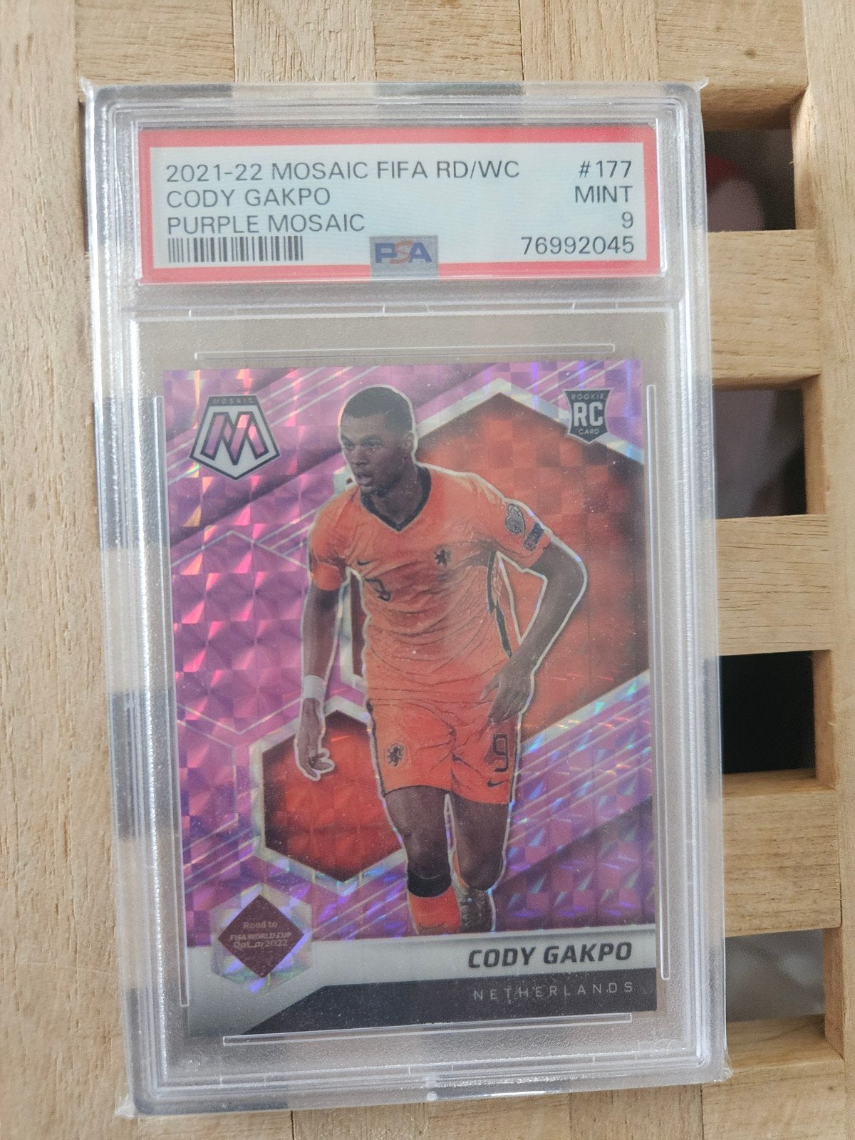 Cody Gakpo panini, Verzamelen, Ophalen of Verzenden, Zo goed als nieuw, Buitenlandse clubs, Poster, Plaatje of Sticker