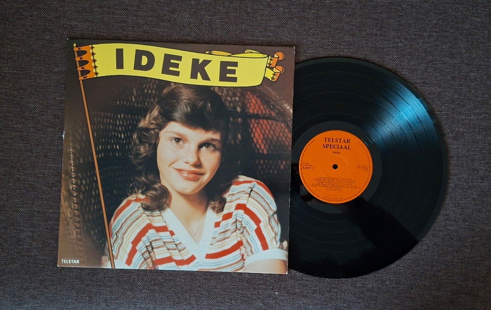 Ideke - Ideke. telstar LP (1977) Pop Vinyl, LP, Gebruikt, Ophalen of Verzenden, Levenslied of Smartlap