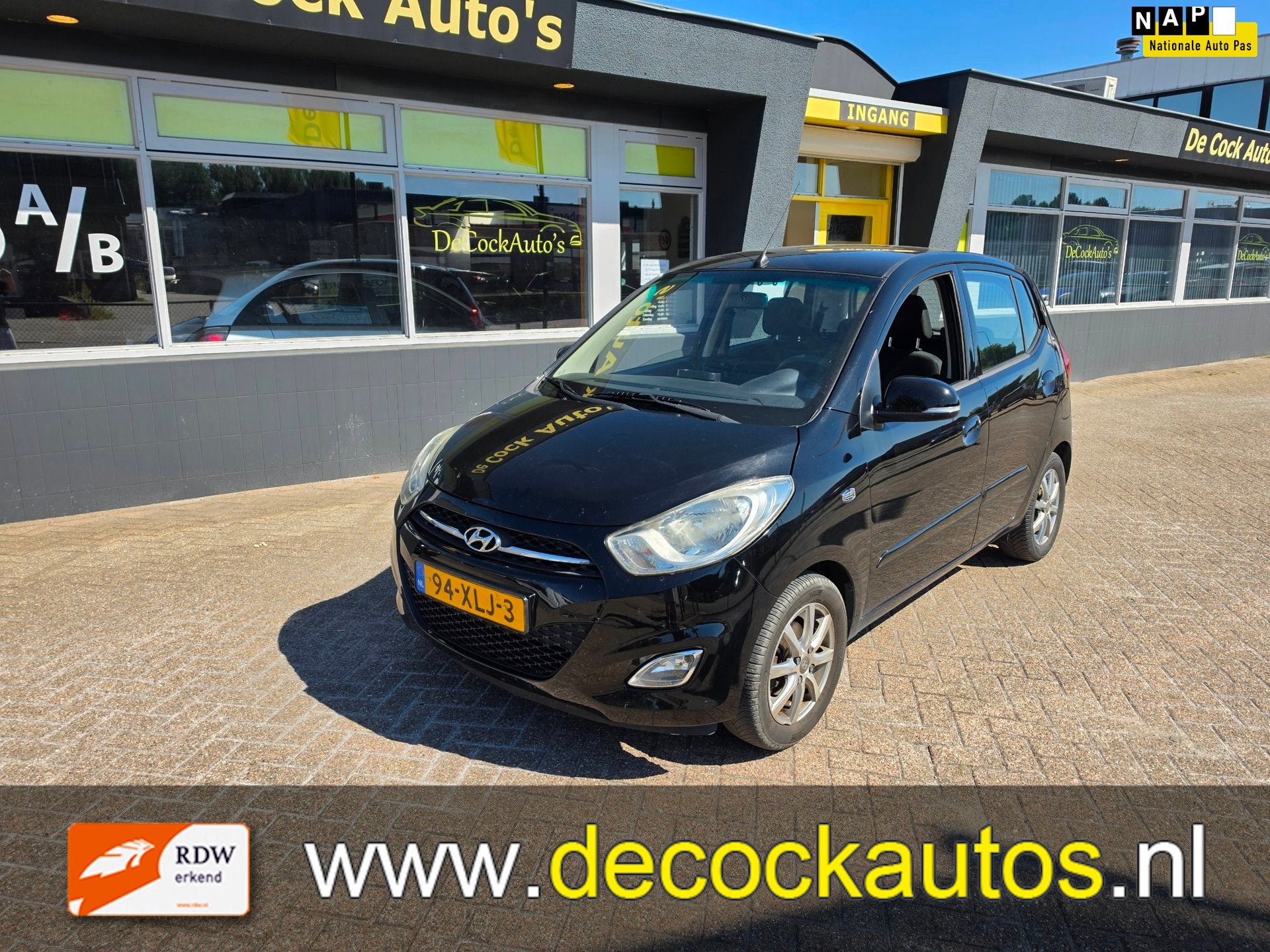 Hyundai I10 1.2 i-Motion/ AUTOMAAT, Auto's, Euro 5, Gebruikt, 31 €/maand, 4 cilinders