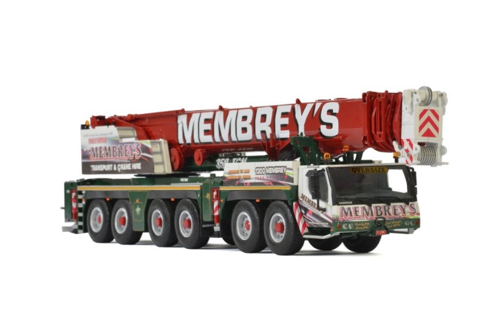 GEZOCHT: Membrey's Liebherr LTM 1350-6.1, Ophalen of Verzenden, Zo goed als nieuw, Hijskraan, Tractor of Landbouw, Wsi