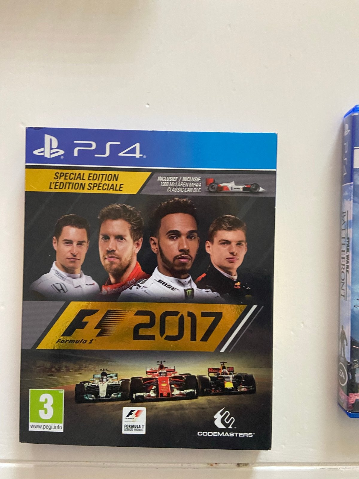 F1 2017 Special Edition PS4 - Inclusief Classic Car DLC, Spelcomputers en Games, Ophalen, Zo goed als nieuw