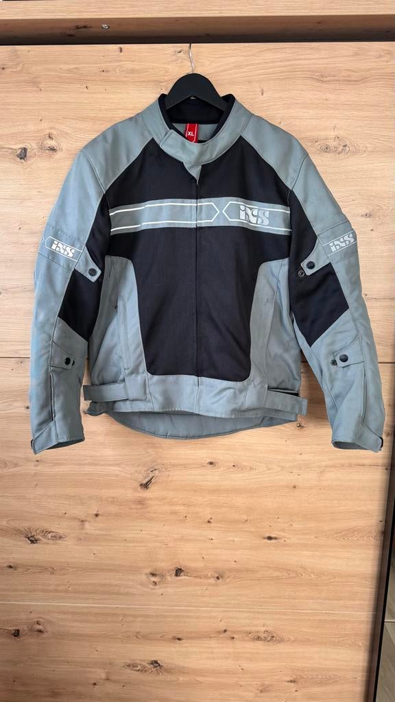 IXS size XL zomer motorjas textiel doorwaaijas!, Motoren, Ophalen of Verzenden, Tweedehands, Heren, Jas | textiel
