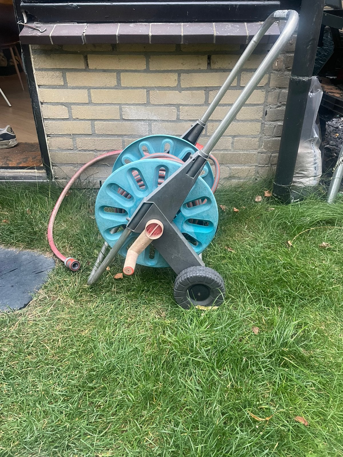 Gardena tuinslang op wielen cleverroll slangenwagen, Ophalen, Zo goed als nieuw, Tuinslang