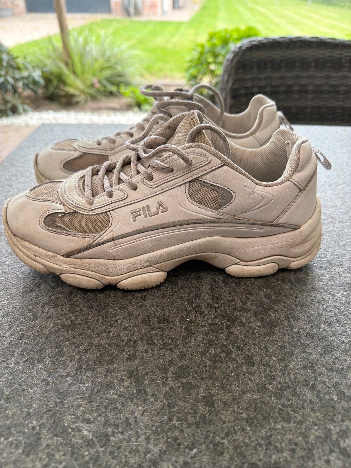 Fila Strada Low sneakers dames maat 39, Ophalen of Verzenden, Gedragen, Wit, Sneakers of Gympen