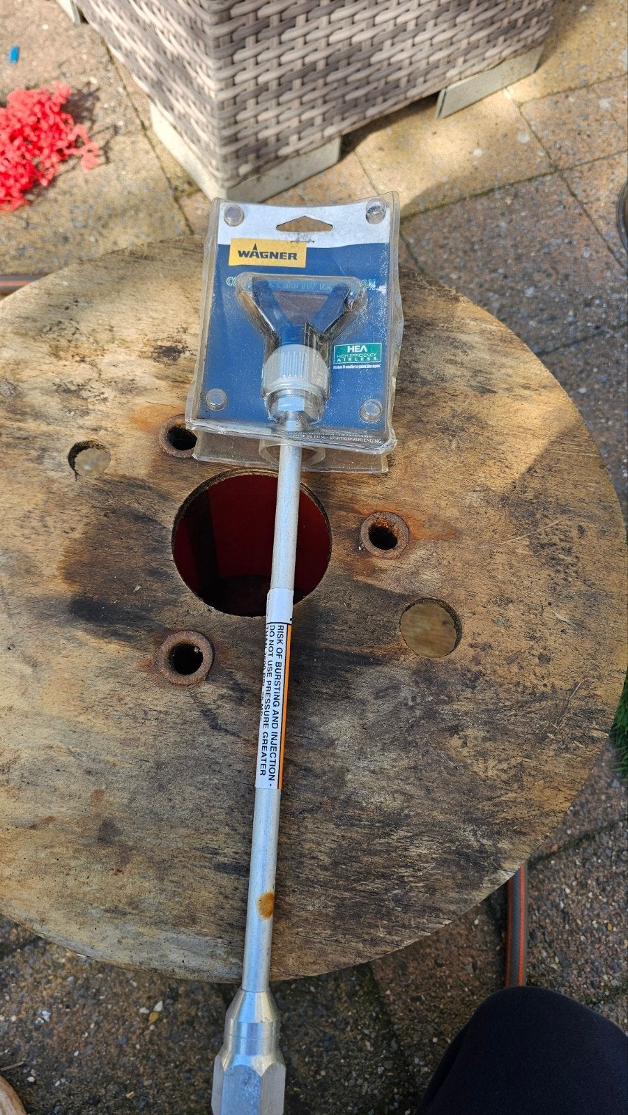 Wagner Control Pro Tip Extension 30 cm - Nieuw, Ophalen of Verzenden, Nieuw, Verfspuit of Verfpomp