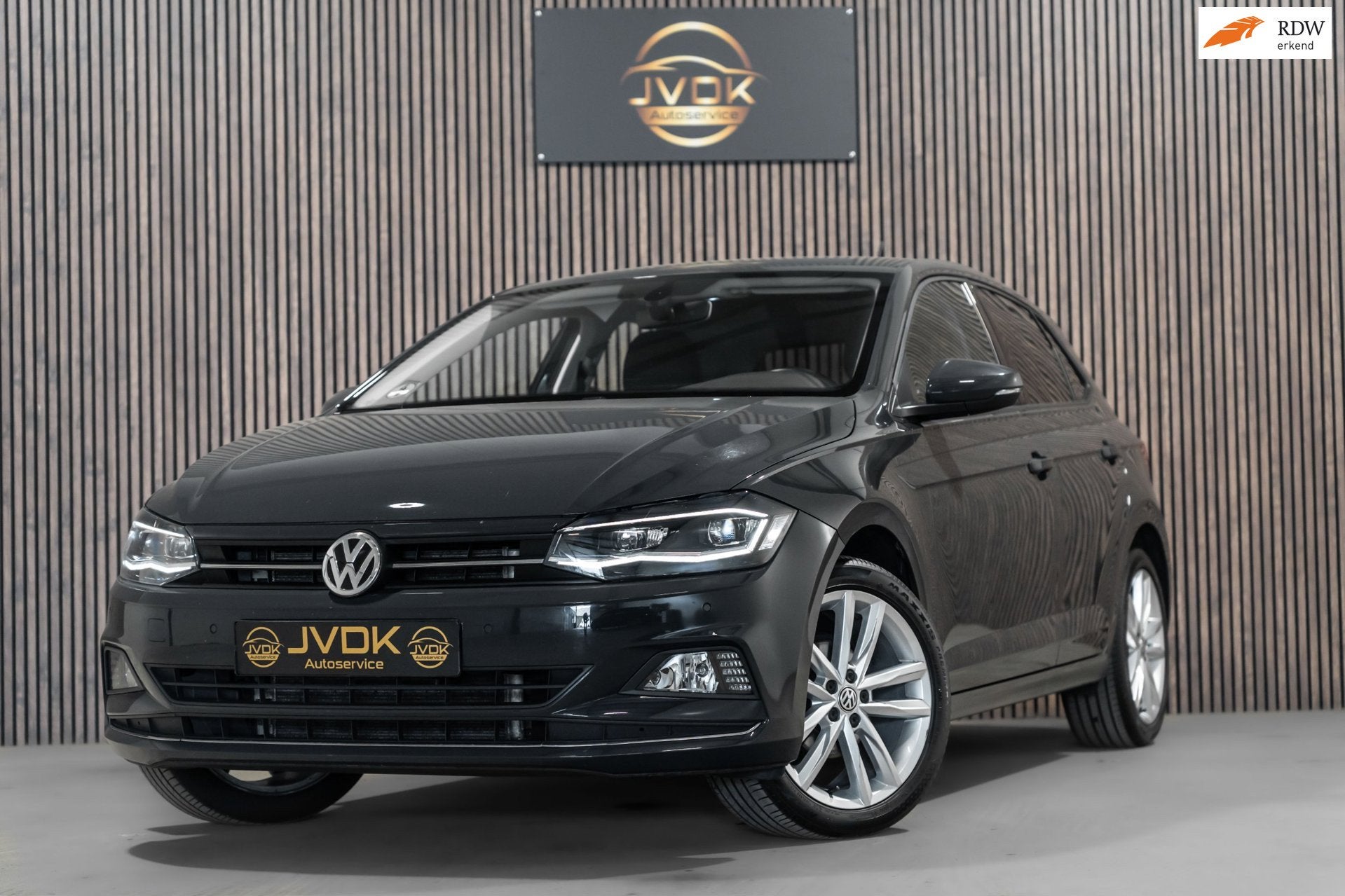Volkswagen Polo 1.0 TSI DSG Highline LED NAVI CLIMA, Stof, Gebruikt, 95 pk, Bedrijf