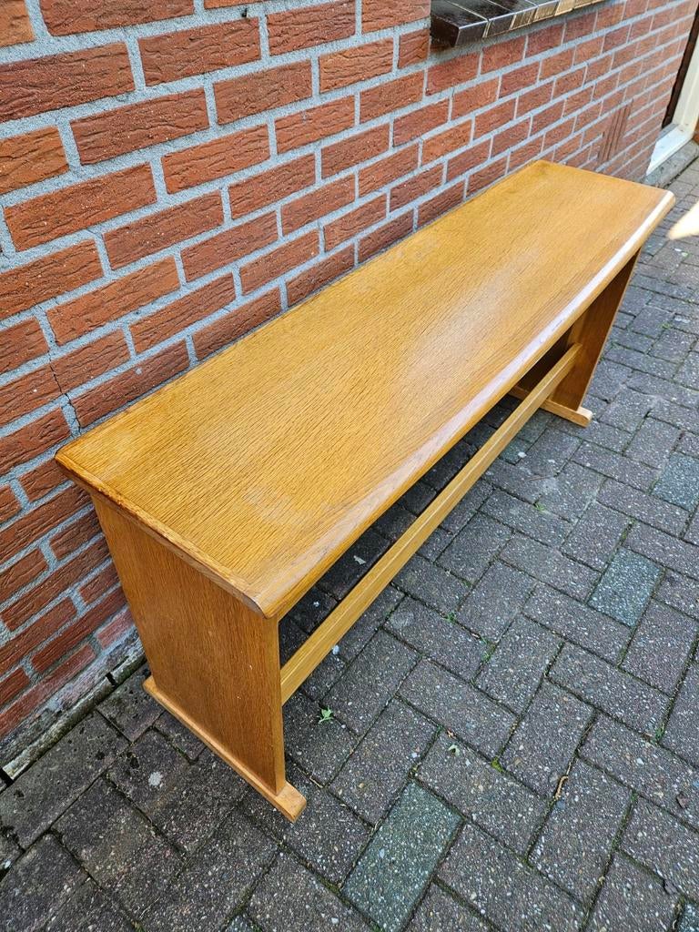 Orgelbank licht eiken gereserveerd, Ophalen, 1 klavier, Orgel