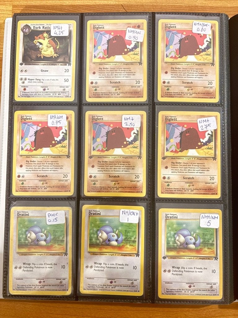 Pokemon Team Rocket kaarten ( Deel 2 ), Ophalen of Verzenden, Meerdere kaarten