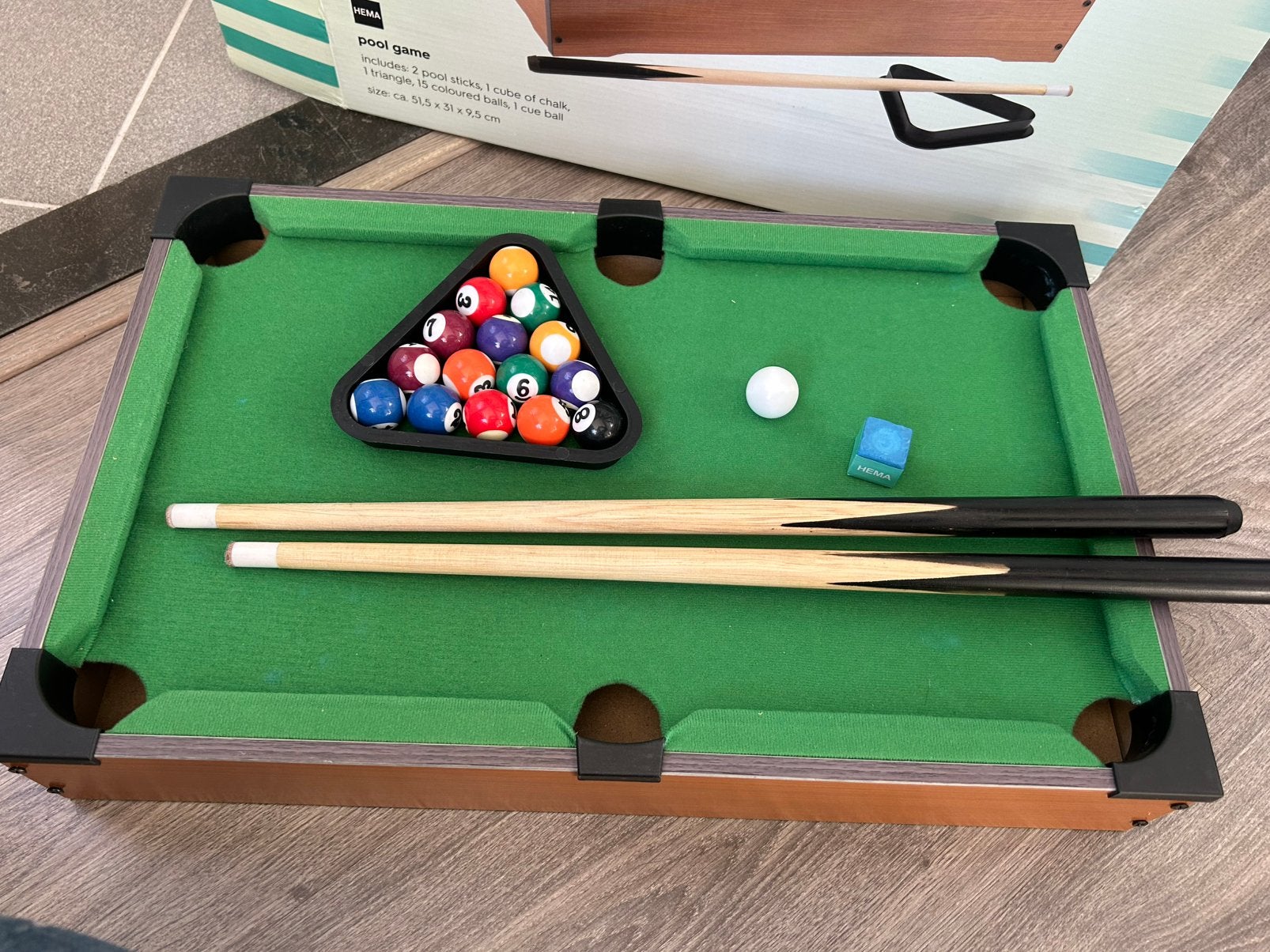 Pooltafeltje,  speelgoed, Ophalen of Verzenden, Zo goed als nieuw