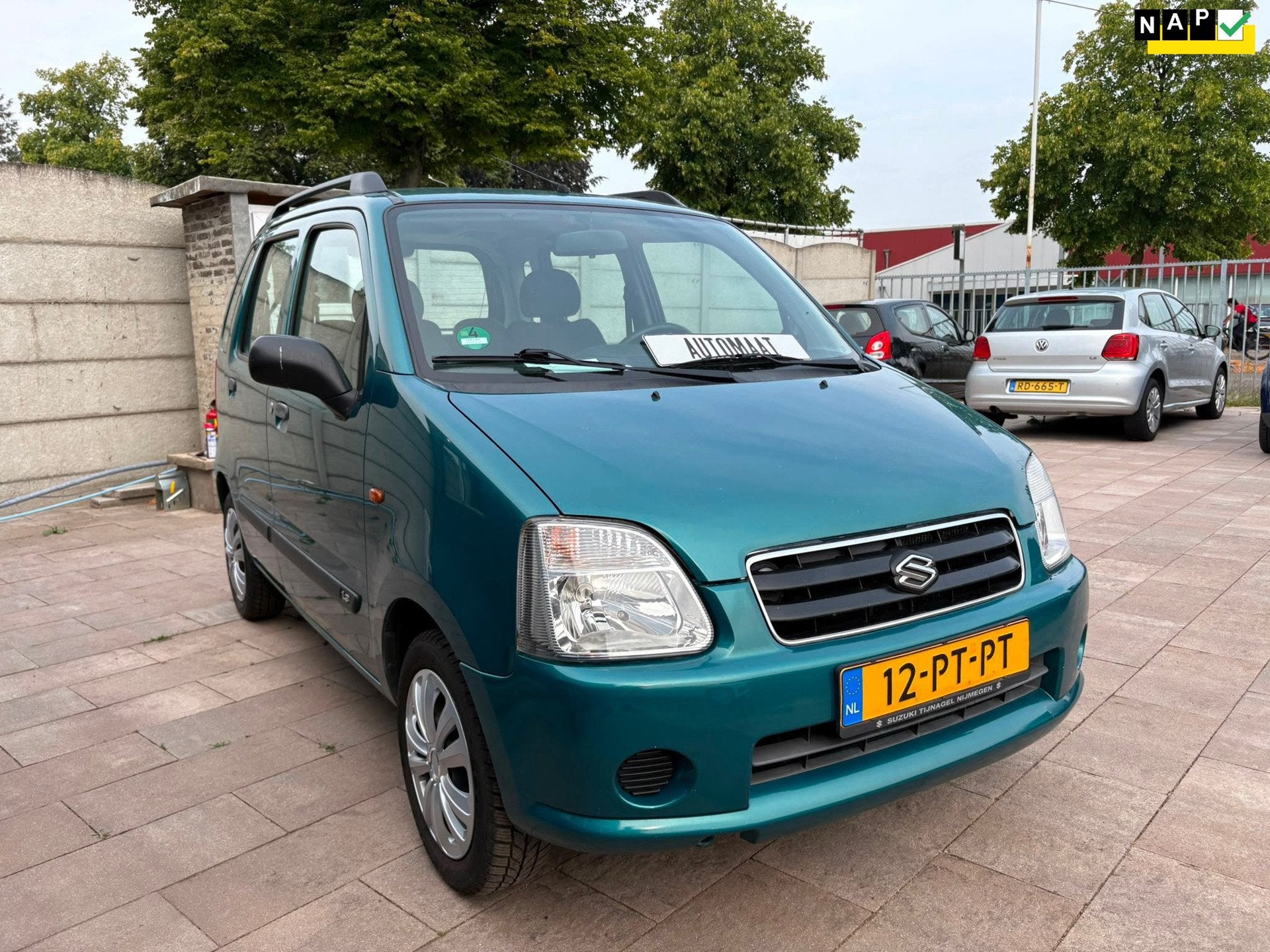 Suzuki Wagon R+ 1.3 GLX|Automaat, Auto's, Suzuki, 94 pk, Stof, Bedrijf, Grijs