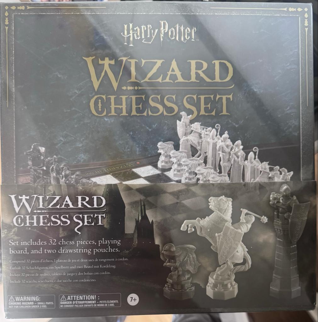 Harry Potter Wizard Schaakset - Compleet en Nieuw!, Verzamelen, Ophalen, Nieuw, Spel