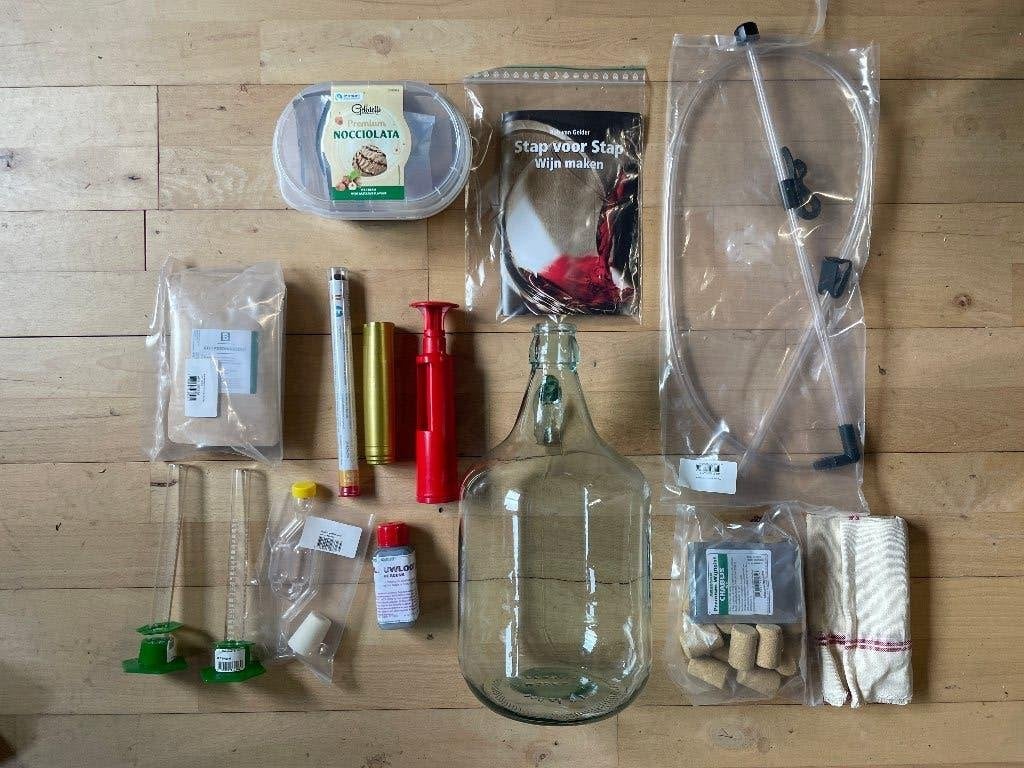starterspakket wijn maken, Verzamelen, Wijnen, Ophalen of Verzenden, Gebruikt, Overige gebieden, Overige typen