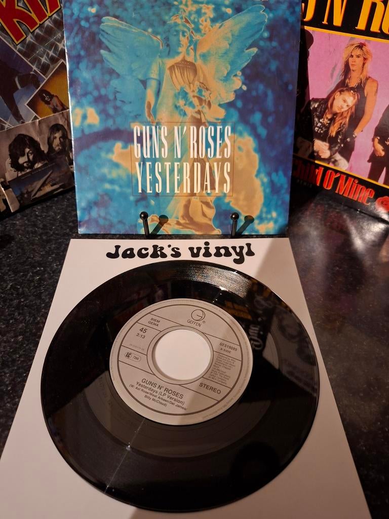 Guns N' Roses - Yesterdays (Single)   1992, Cd's en Dvd's, Vinyl | Rock, Ophalen of Verzenden, Zo goed als nieuw, Overige formaten