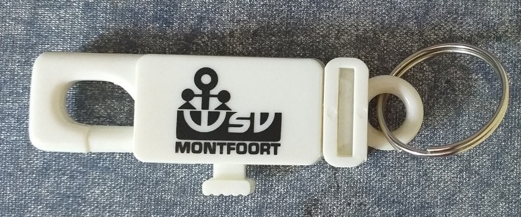 Sleutelhanger WSV Montfoort [1645]  [VeOvSl], Ophalen of Verzenden, Nieuw, Sport