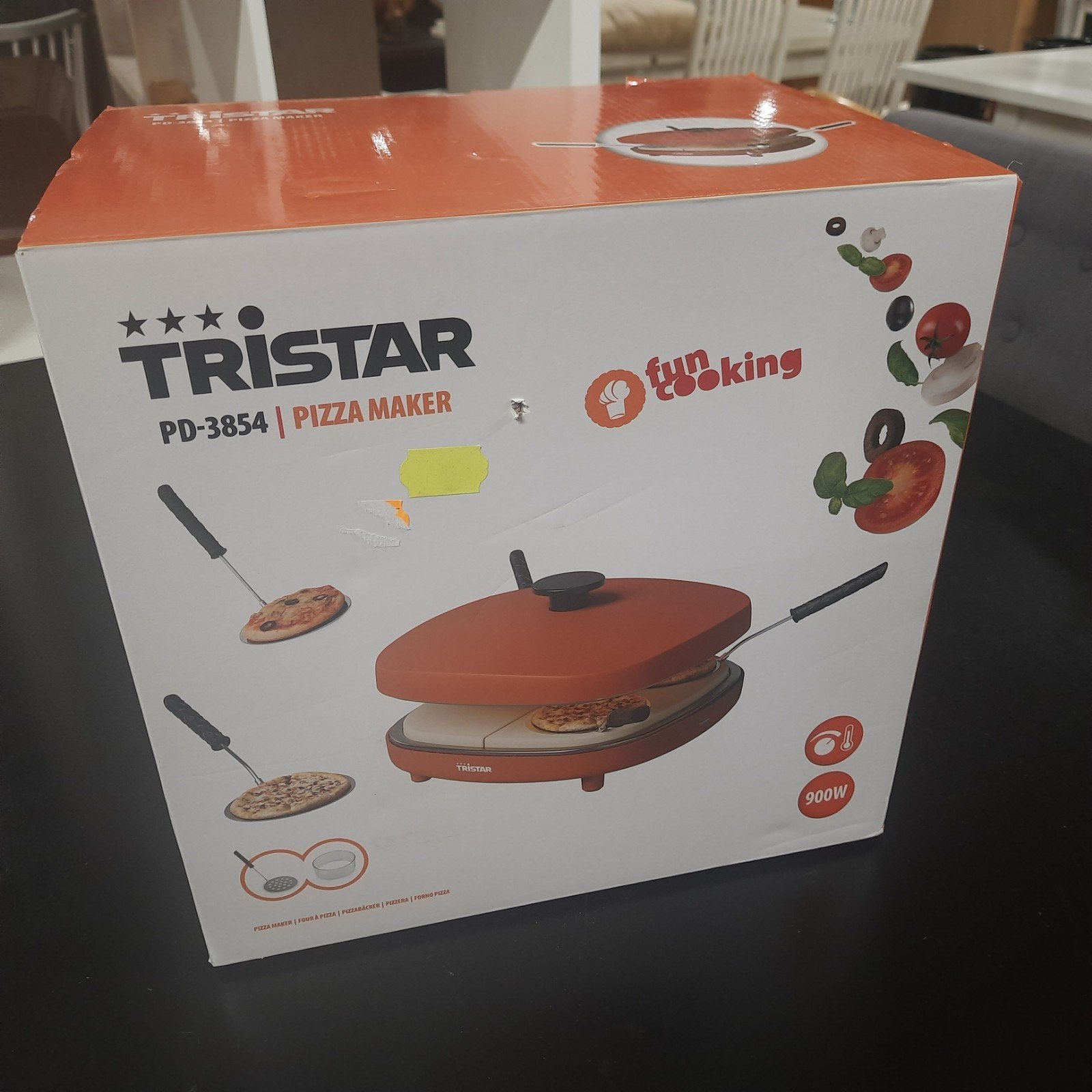 Tristar PD-3854 Pizza Maker - Nieuw in doos, Minder dan 45 cm, Pizzaoven, Nieuw, Ophalen of Verzenden