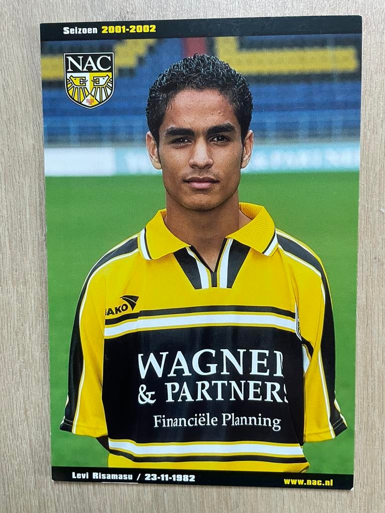 Fotokaart Risamasu (NAC) ., Ophalen of Verzenden, Nieuw, Spelerskaart